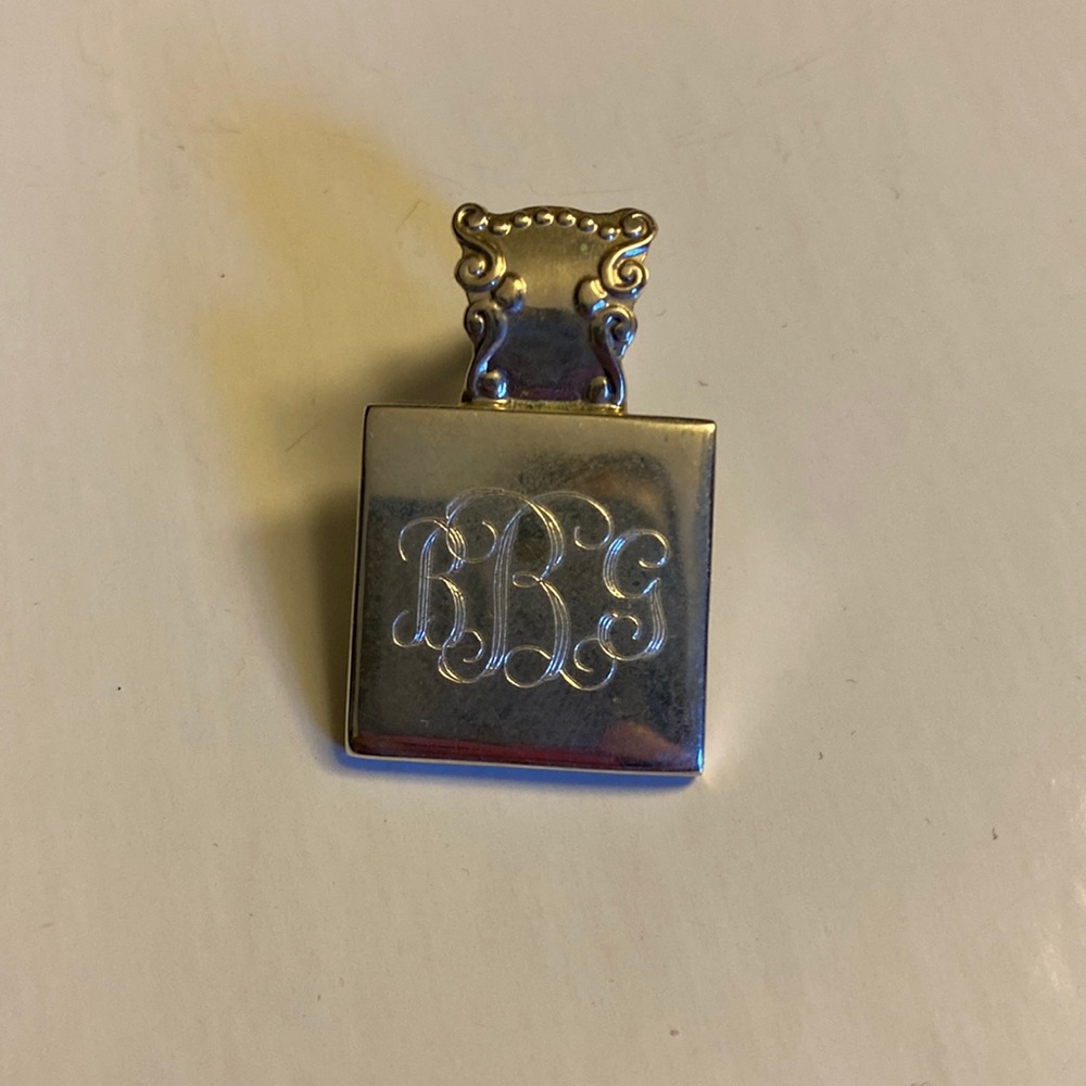 Bgb Monogrammed Pendant